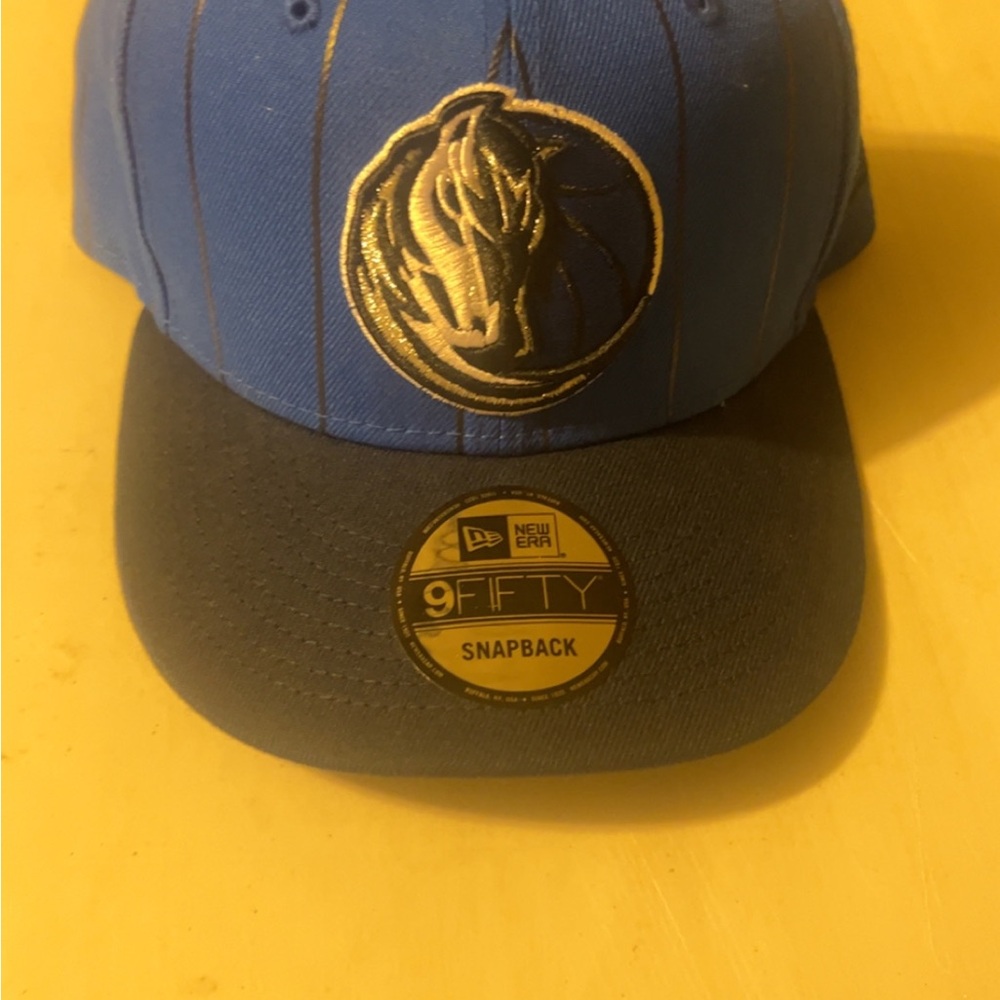 New Era Blue and Black Snapback Cap